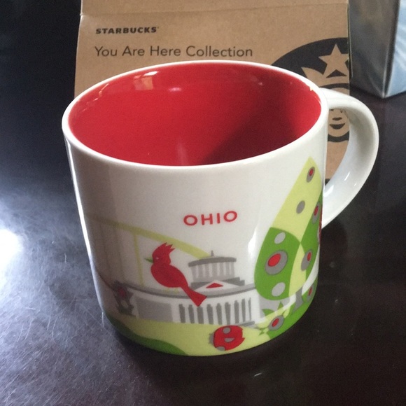 New Starbucks Ohio Collectors Mug